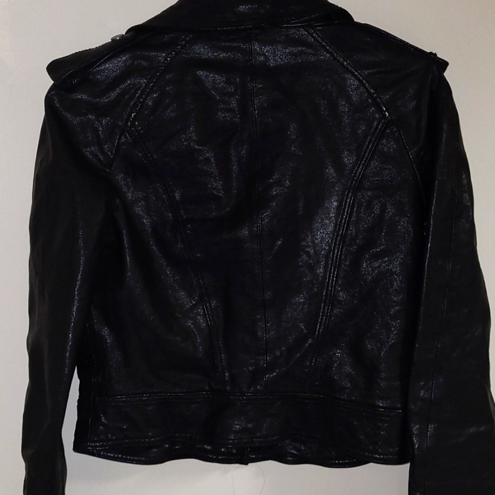 Bebe Leather Jacket - Picture 3 of 3